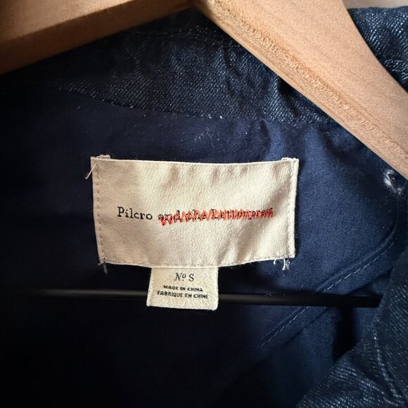 Women's S Pilcro & The Letterpress Denim Blazer Jacket - Picture 6 of 9